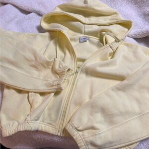 Gymshark Crop Zip-Up Hoodie